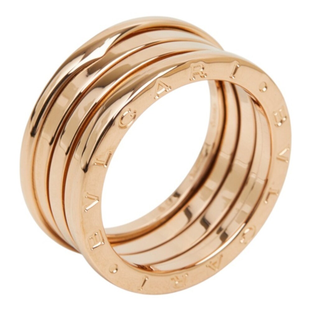 Bulgari Pink Gold 18KPG B-ZERO1 4-Band Ring, Size #60, Men's BVLGARI 1